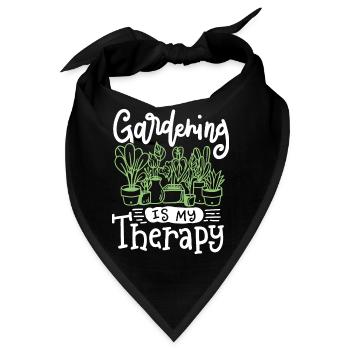 Gartenarbeit Gärtner - Bandana - Schwarz - Vorne