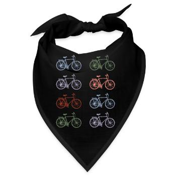 Trekking Fahrräder - Bandana - Schwarz - Vorne