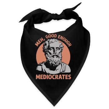 Entspannt durch Philosophie - Bandana - Schwarz - Vorne