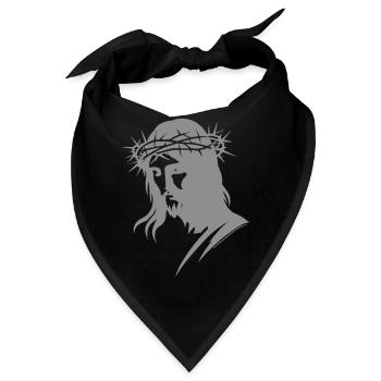 christus jesus - Bandana - Schwarz - Vorne