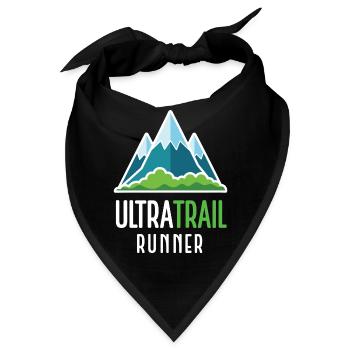 Ultra-Trailrunner - Bandana - Schwarz - Vorne