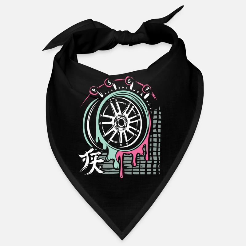 JDM Drift Rim – Tuning & Racing Art Bandana