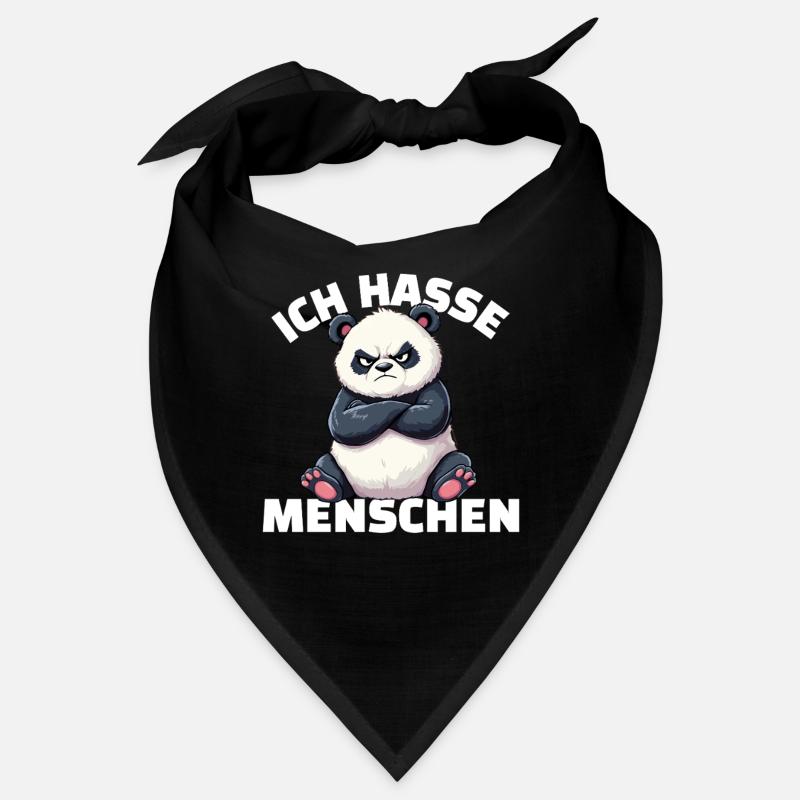 Le panda déteste les gens Design Bandana