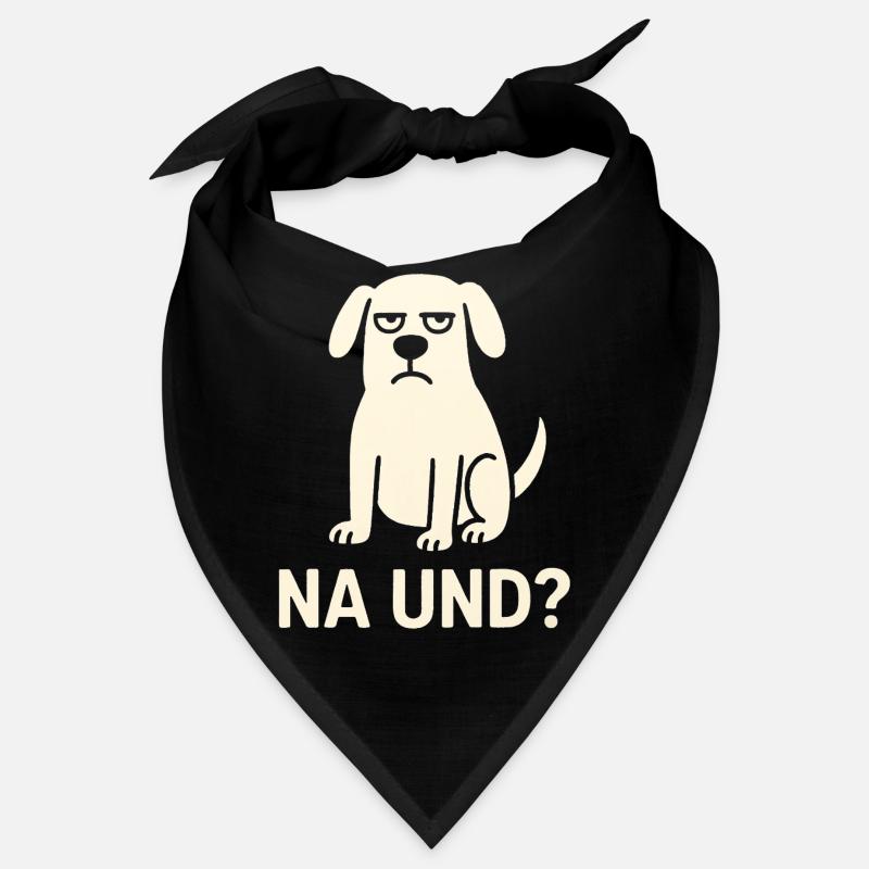 Grumpy Dog Well And Meme Bandana