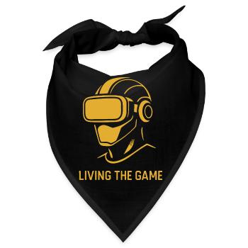 Leben im Spiel VR-Avatar - Bandana - Schwarz - Vorne