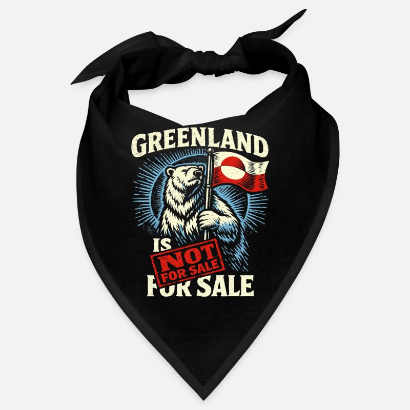 Greenland Unsellable Polar Bear Funny Bandana