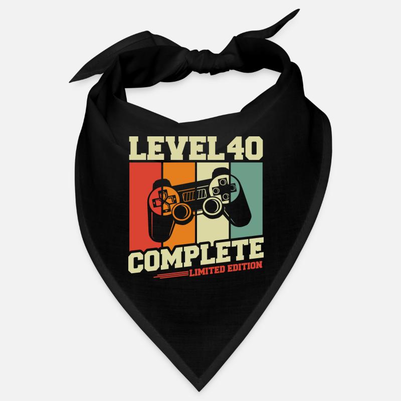 40 Birthday Gift Level 40 Complete Bandana