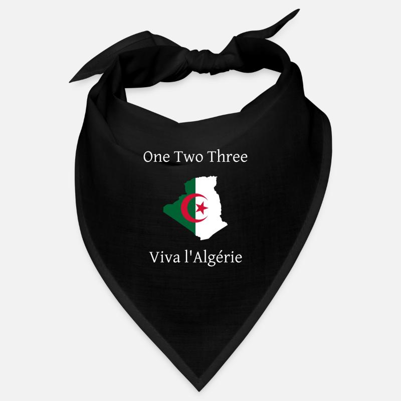 One Two Three Viva l'Algérie Bandana