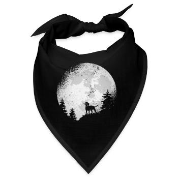 Bayerischer Gebirgsschweißhund - Bandana - Schwarz - Vorne