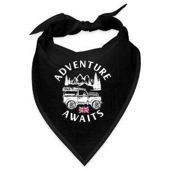 Off Road with Landy - Bandana - Schwarz - Vorne