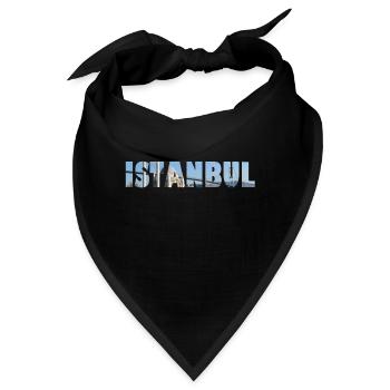 Istanbul - Bandana - Schwarz - Vorne