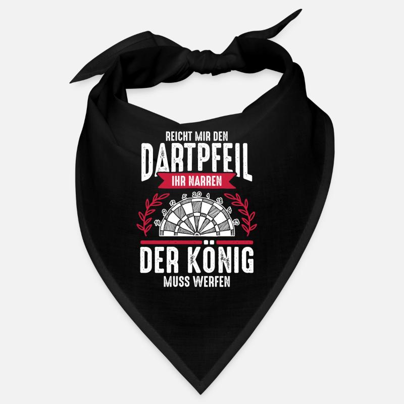 dartpfeil dart könig Bandana