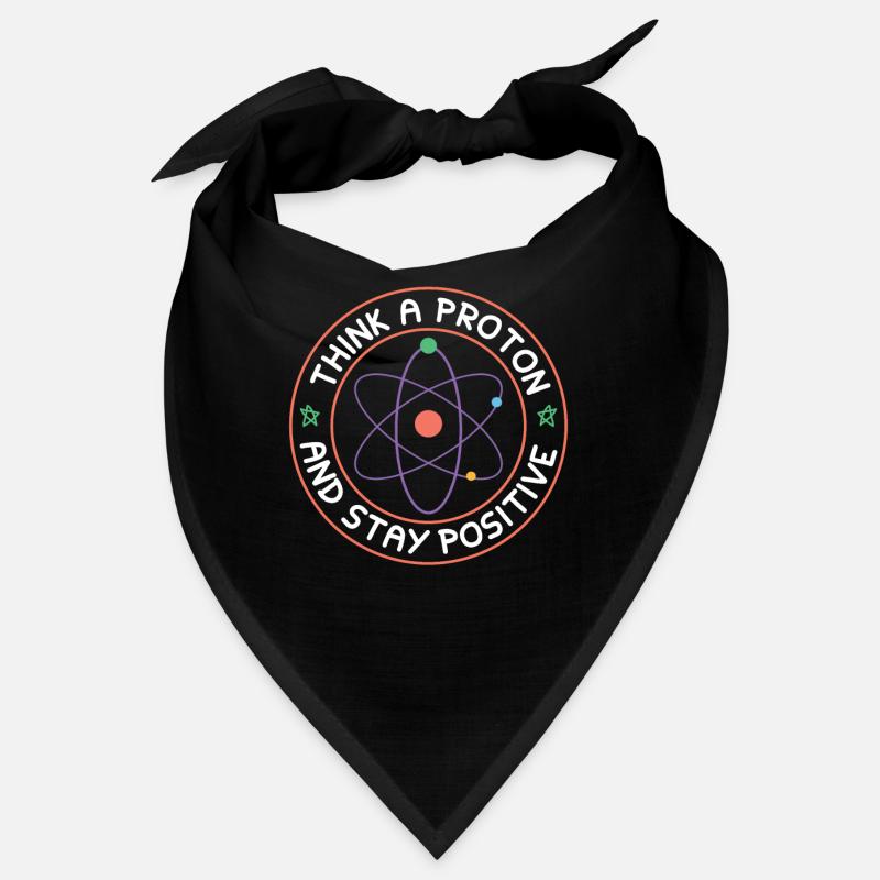 Science de la science de l'atome - Bandana - noir