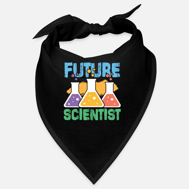 Science Wissenschaft Atom - Bandana - Schwarz