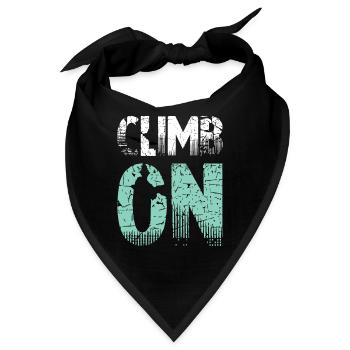 Climb On - Bandana - Schwarz - Vorne