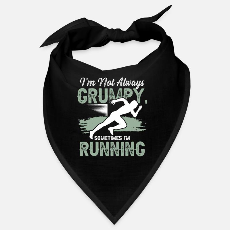 running sport - Bandana - Schwarz