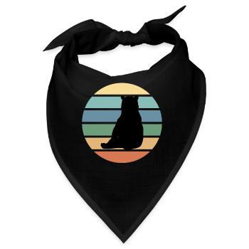 Bär Wildnis Braunbär - Bandana - Schwarz - Vorne