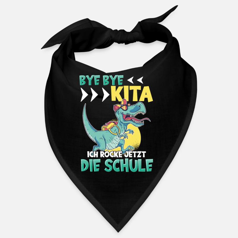 Bye bye Kindergarten Trex Bandana