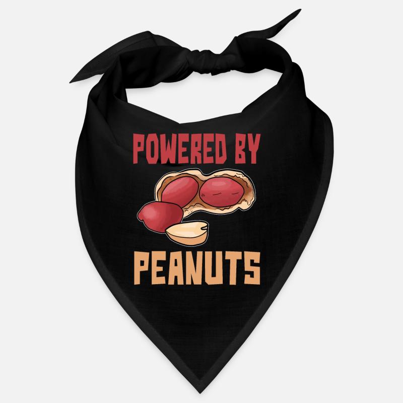 Peanut Lover Powered by Peanuts Bandana