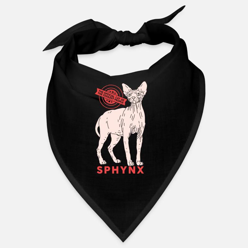 Sphynx chat sphinx cadeau de chat Bandana