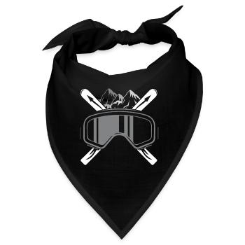 Schifoan - (sk) - Bandana - Schwarz - Vorne