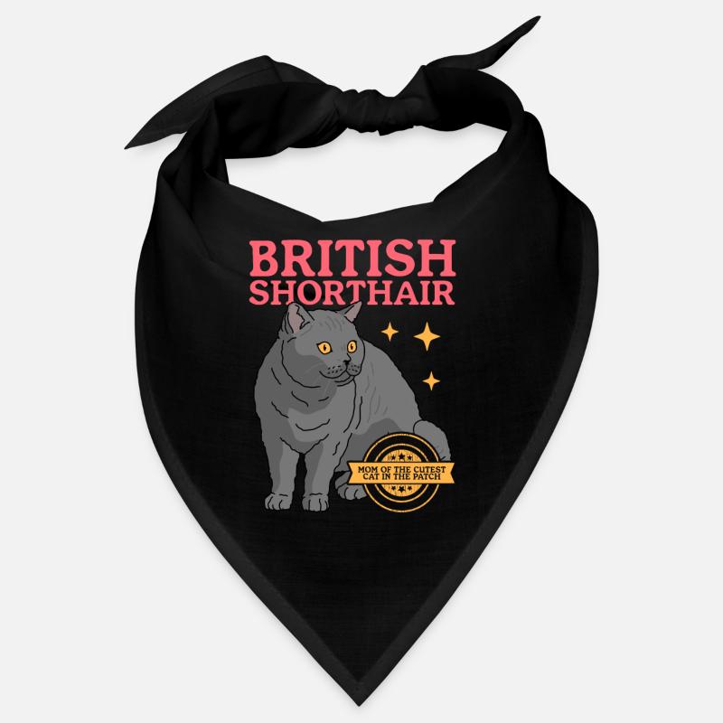 British Shorthair Mom Cat Cat Mom Gift Bandana