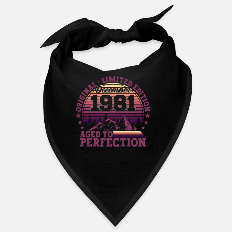 Original December 1981 41st birthday gift Bandana