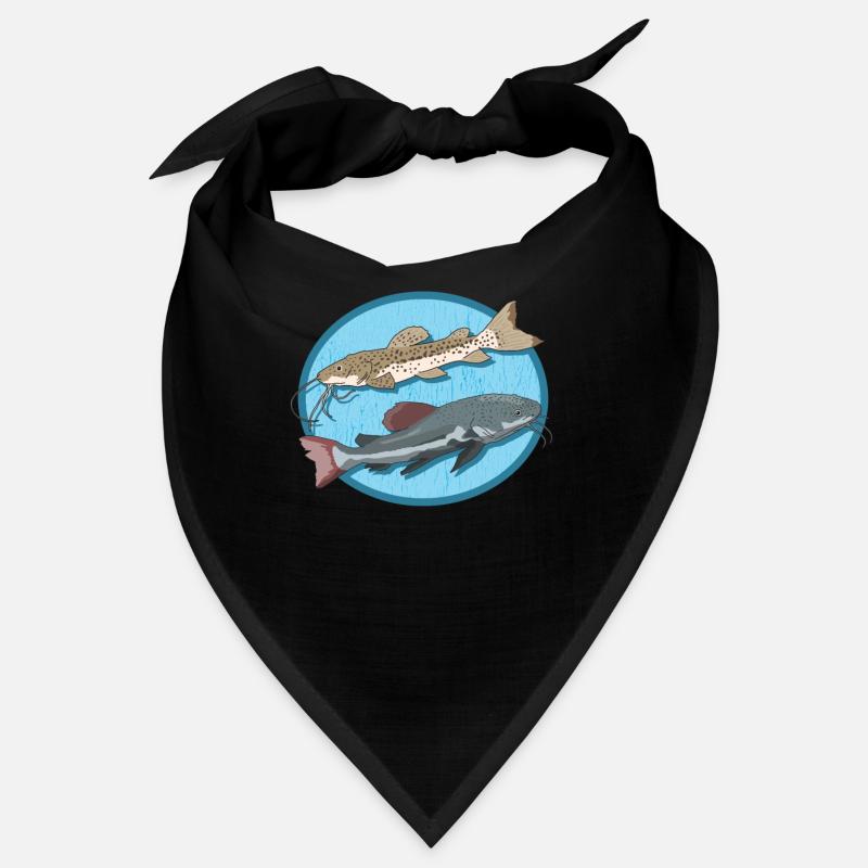 Poisson-chat | Poisson-chat pêche pêcheur silure cadeau Bandana