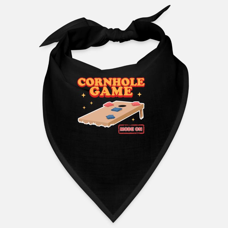 Cornhole Spieler Bean Bag Sackloch Geschenk Bandana