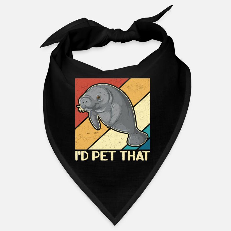 Manatee Manatee Manatee Manatee Gift Bandana