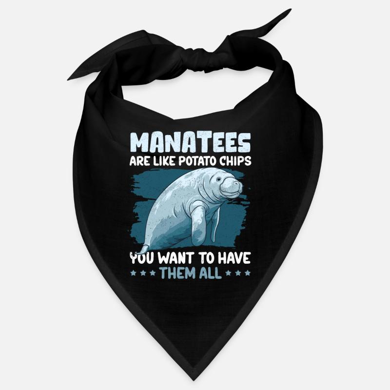 Manatee Manatee Manatee Manatee Gift Bandana