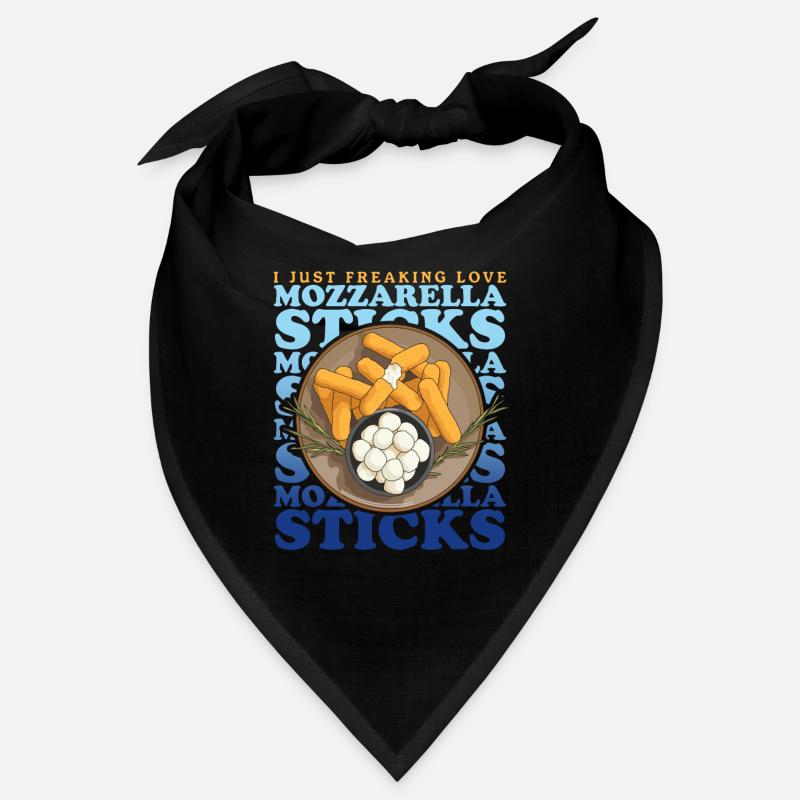 Mozzarella Sticks | Cheese Lover Cheese Gift Bandana