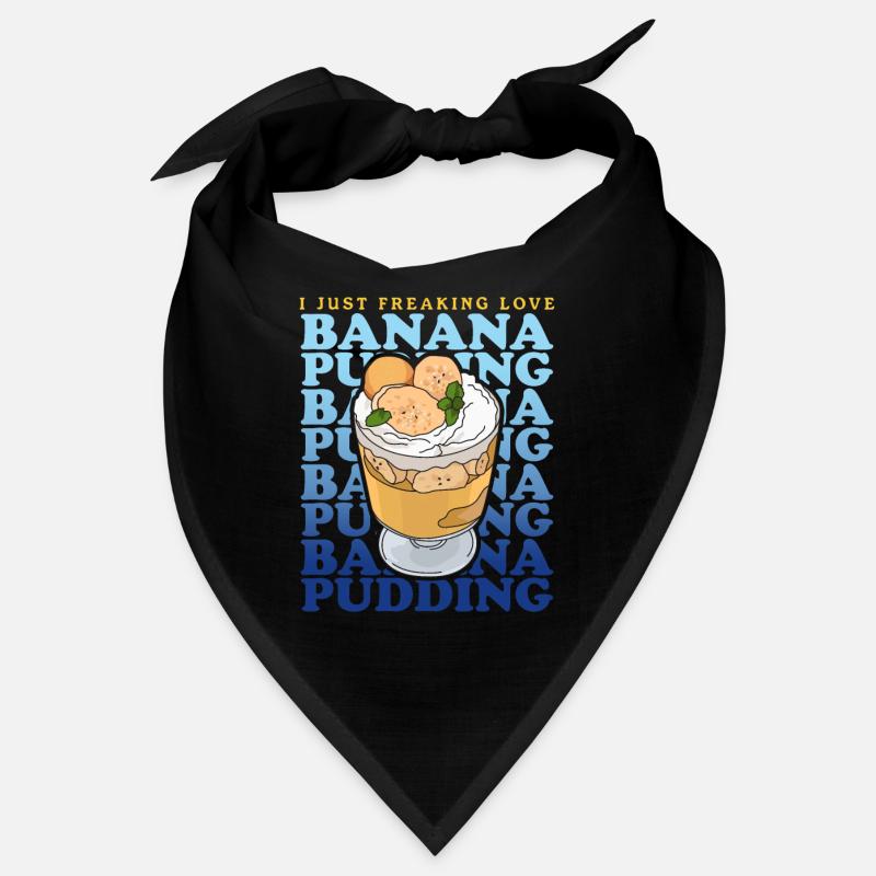 Bananenpudding Bananen-Pudding Geschenk Bandana