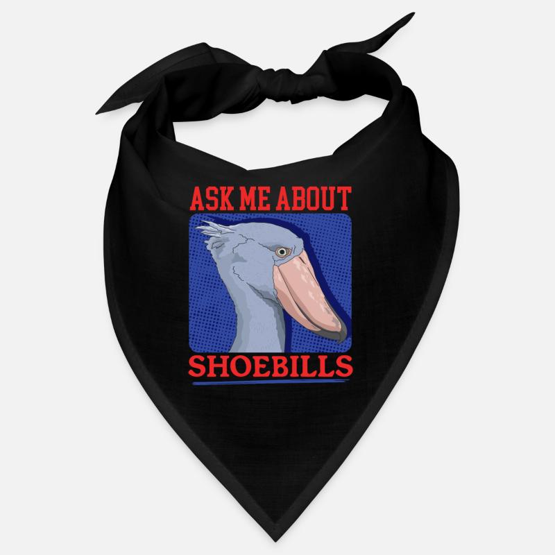 Schuhschnabel Shoebill Vogel Geschenk Bandana