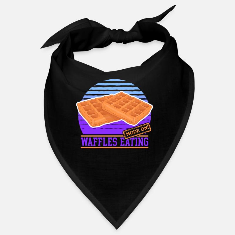 Waffles Waffle Lover Waffle Gift Bandana