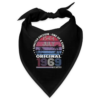 Original 1969 Jahrgang 1969 Geburtstag 1969 - Bandana - Schwarz - Vorne