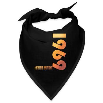 Original 1969 Jahrgang 1969 Geburtstag 1969 - Bandana - Schwarz - Vorne