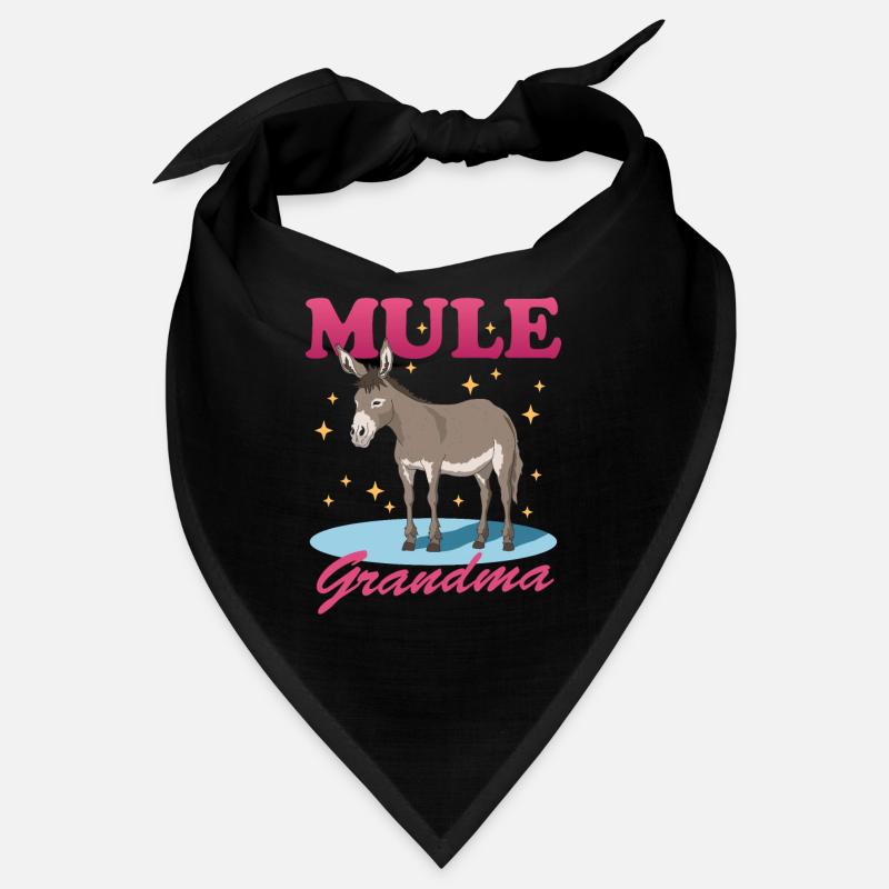 Mule Grand-mère Mule Muli Mule Cadeau Bandana