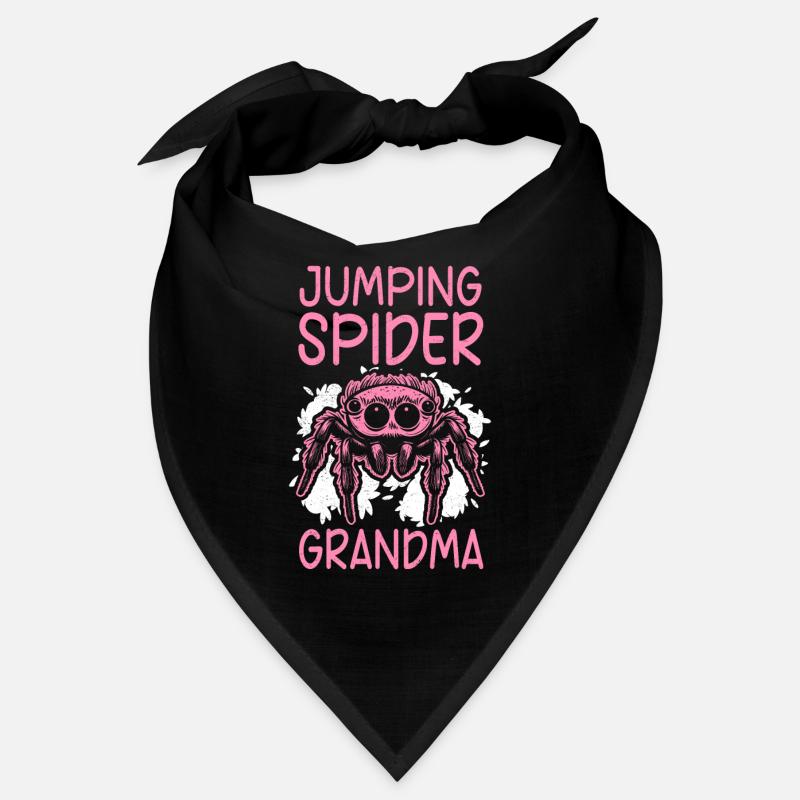 Jumping Spider Grandma Jumping Spiders Gift Bandana