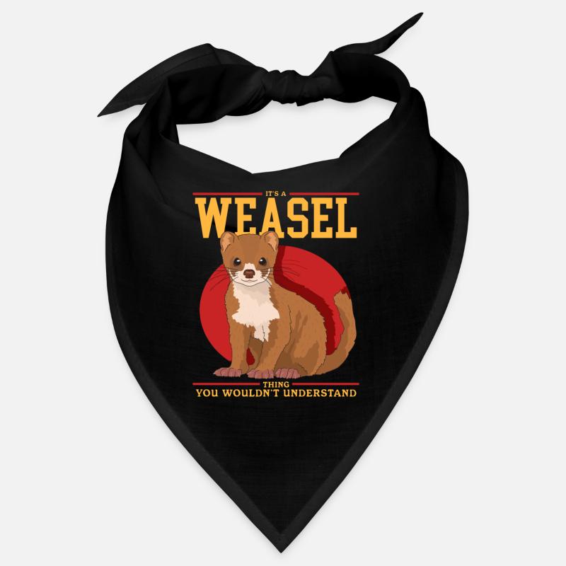 Wiesel Mauswiesel Kleinwiesel Geschenk Bandana