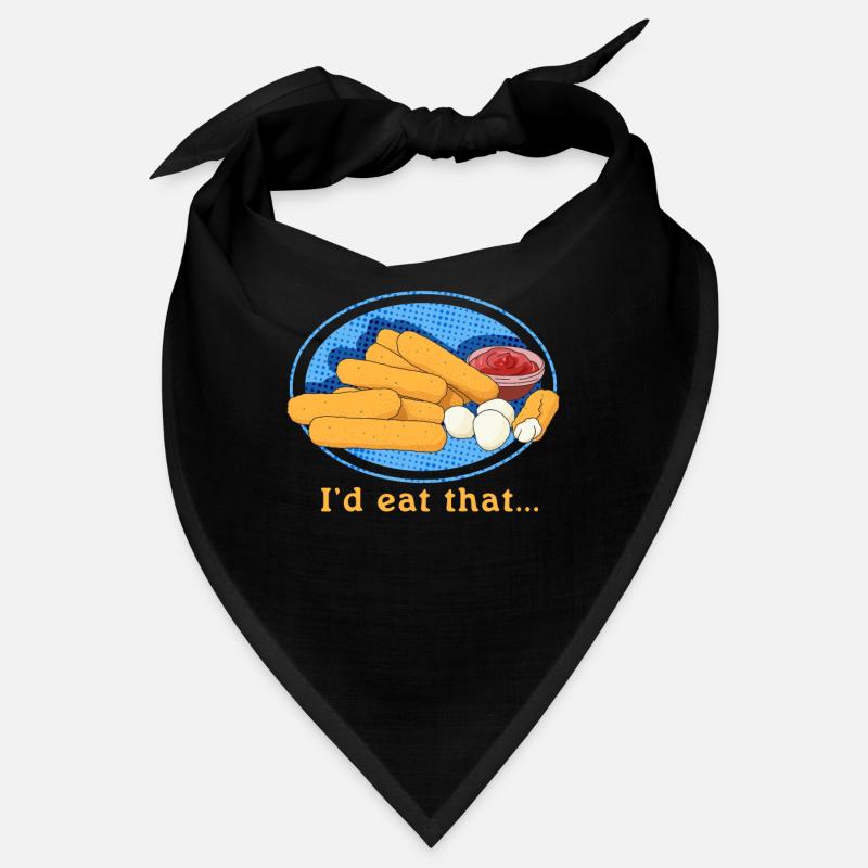 Mozzarella Sticks Cheese Lover Gift Bandana