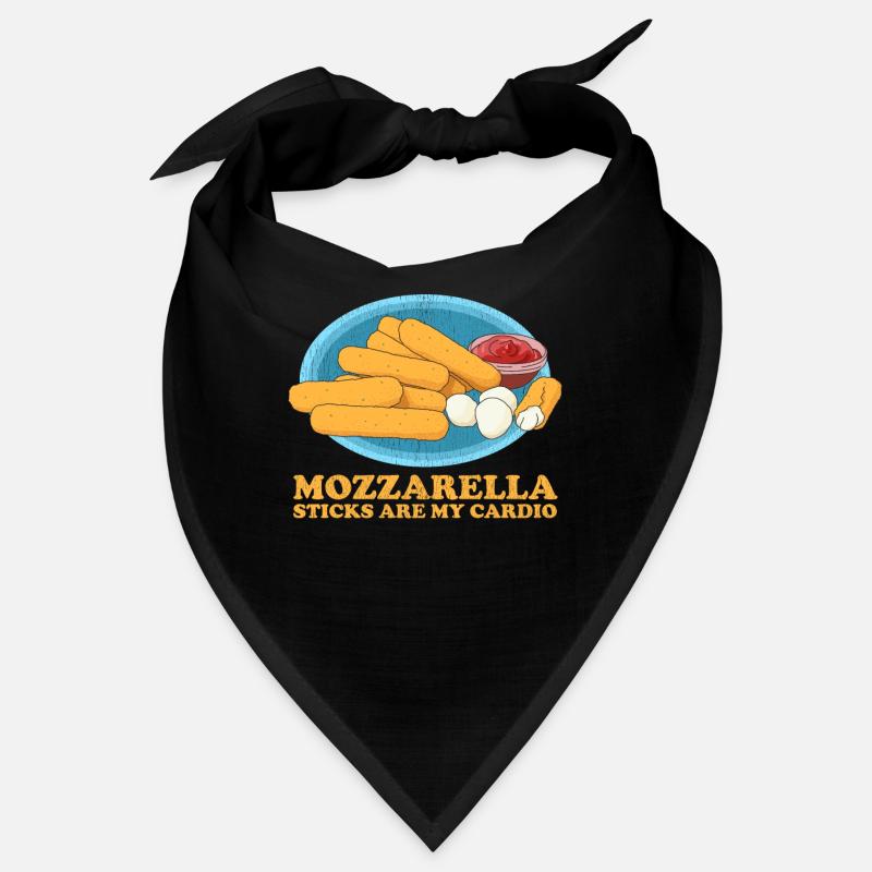 Mozzarella Sticks Cheese Lover Gift Bandana
