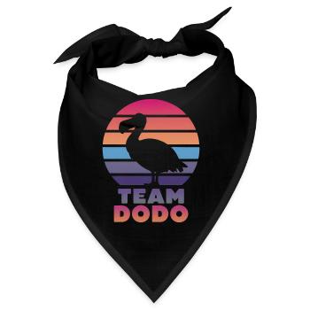 Dodo Spruch Dodo Vogel Lustiges Dodo Geschenk - Bandana - Schwarz - Vorne
