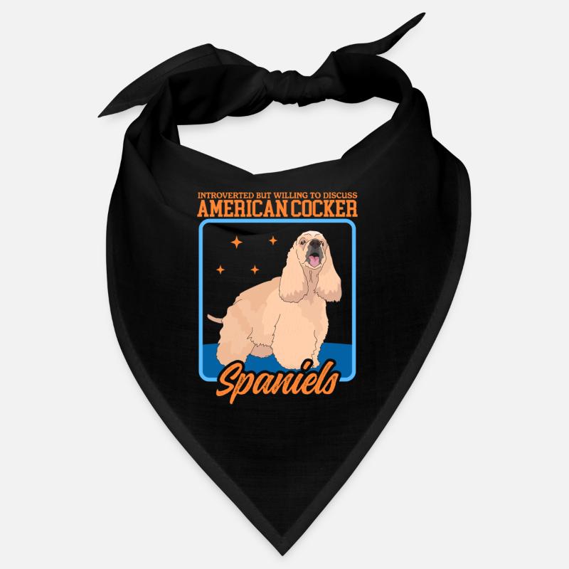 Cocker américain Spaniel cadeau Bandana