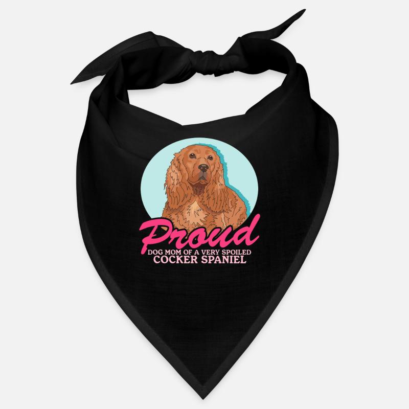 Cocker Spaniel Maman Cocker Spaniels Cadeau Bandana