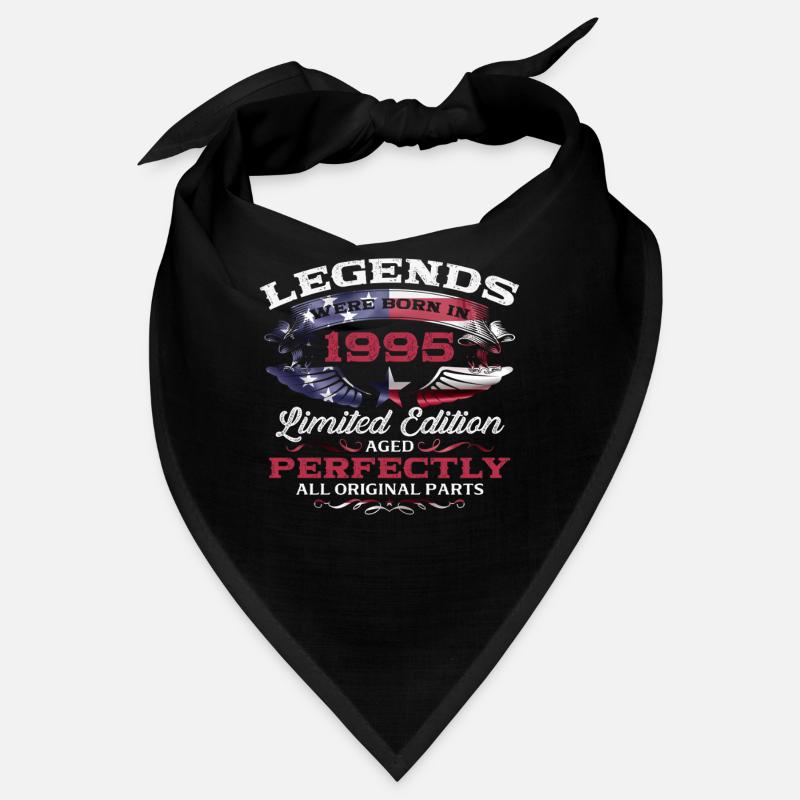 30th Birthday Man Legends Vintage 1995 Bandana