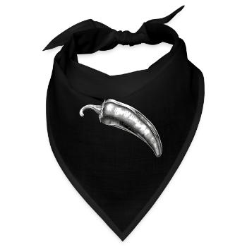 Chili - Bandana - Schwarz - Vorne