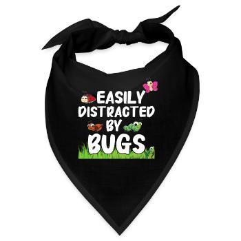 Insekten Entomologe Biologie - Bandana - Schwarz - Vorne