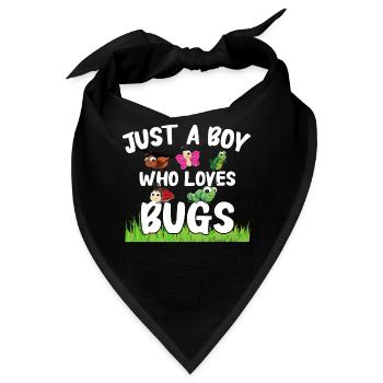 Insekten Entomologe Biologie - Bandana - Schwarz - Vorne