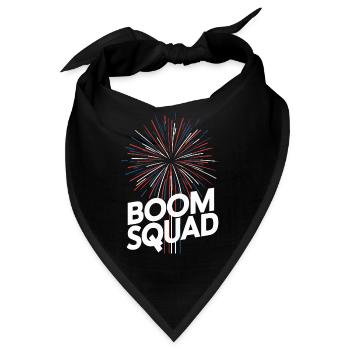 Pyrotechniker Feuerwerk Pyrotechnik - Bandana - Schwarz - Vorne